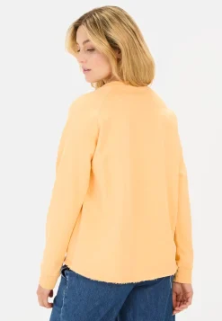 Damen Camel Active T-Shirts & Polos^Langarmshirt aus reiner Baumwolle