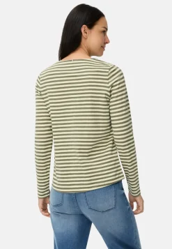 Damen Camel Active T-Shirts & Polos^Langarmshirt aus reiner Baumwolle