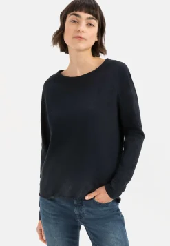 Damen Camel Active T-Shirts & Polos^Langarmshirt aus reiner Baumwolle