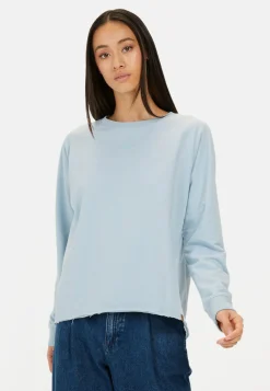 Damen Camel Active T-Shirts & Polos^Langarmshirt aus reiner Baumwolle