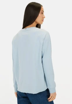 Damen Camel Active T-Shirts & Polos^Langarmshirt aus reiner Baumwolle