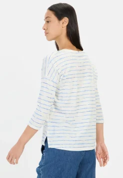 Damen Camel Active T-Shirts & Polos^Langarmshirt aus reiner Baumwolle