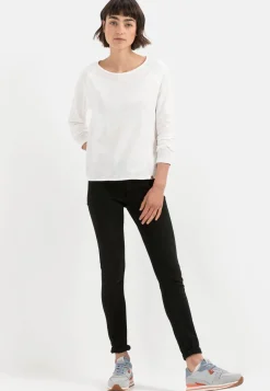 Damen Camel Active T-Shirts & Polos^Langarmshirt aus reiner Baumwolle
