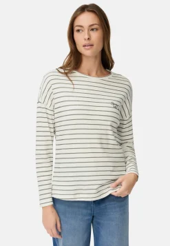 Damen Camel Active T-Shirts & Polos^Langarmshirt aus reiner Baumwolle