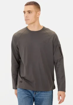 Herren Camel Active T-Shirts & Polos^Langarmshirt mit Cooling Effekt