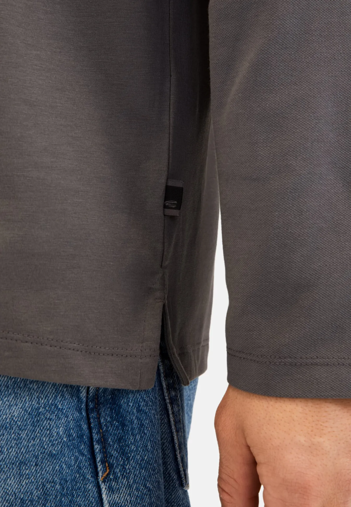 Herren Camel Active T-Shirts & Polos^Langarmshirt mit Cooling Effekt