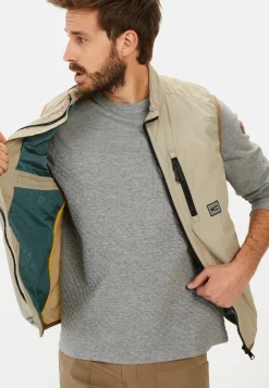 Herren Camel Active T-Shirts & Polos^Langarmshirt mit Steppmuster