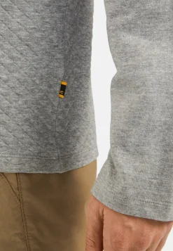 Herren Camel Active T-Shirts & Polos^Langarmshirt mit Steppmuster
