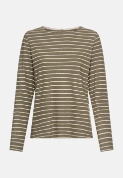 Damen Camel Active T-Shirts & Polos^Langarm-T-Shirt aus Bio-Baumwolle