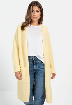 Damen Camel Active Pullover & Cardigans^Langer Cardigan mit Taschen