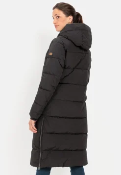 Damen Camel Active Jacken & Westen^Langer Puffermantel aus recyceltem Polyester