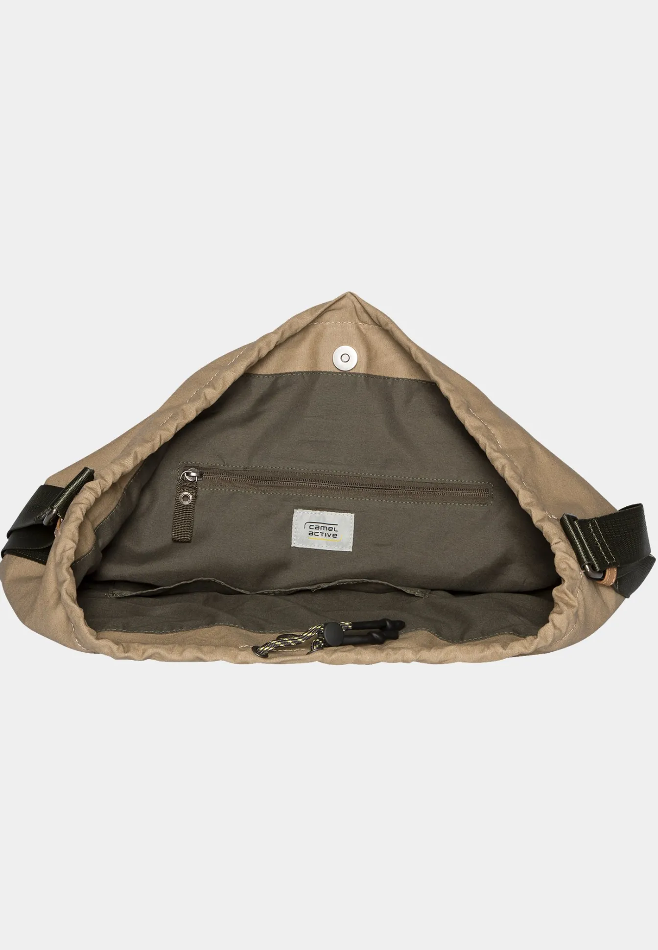 Damen Camel Active Taschen & Rucksäcke^LAONA Cross Bag aus leichtem Canvas Material