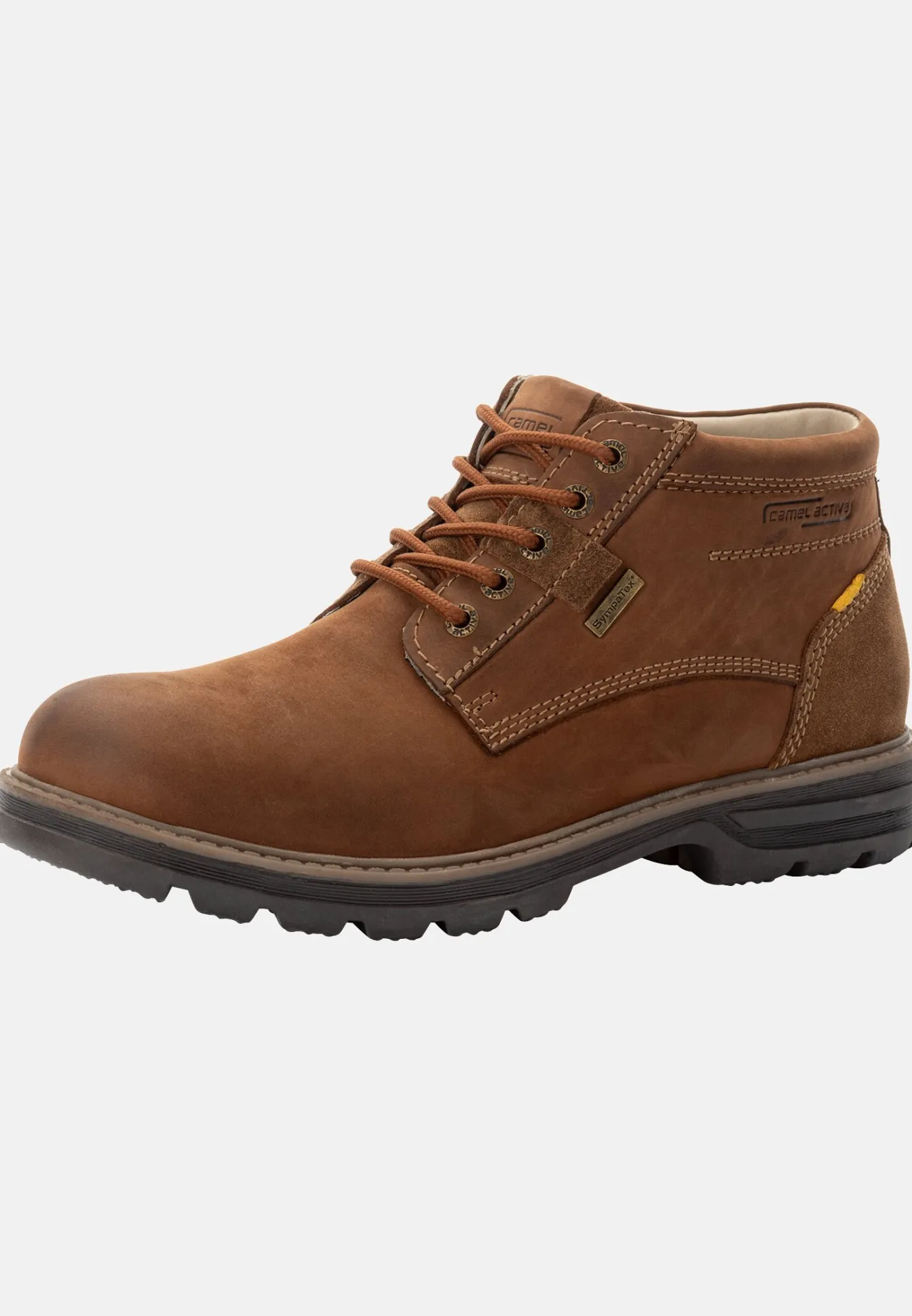 Herren Camel Active Boots^Leder Schnürboot mit Sympatex Membran