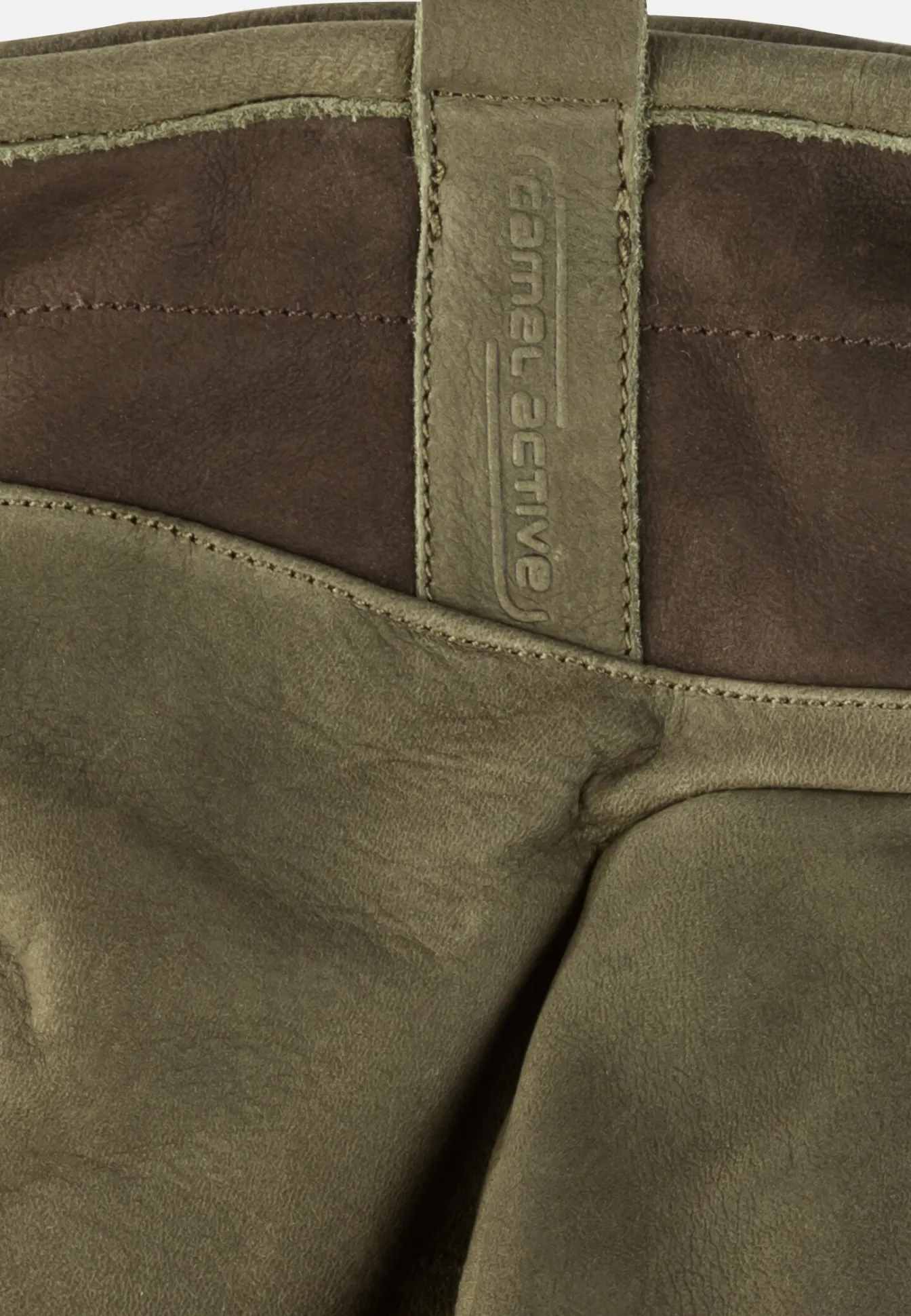 Herren Camel Active Handschuhe^Lederhandschuhe in markanter Optik