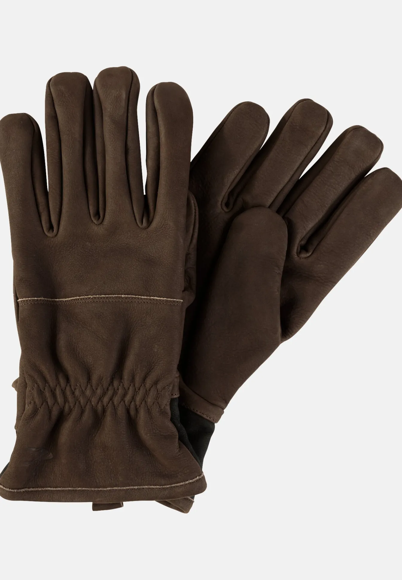 Herren Camel Active Handschuhe^Lederhandschuhe in markanter Optik