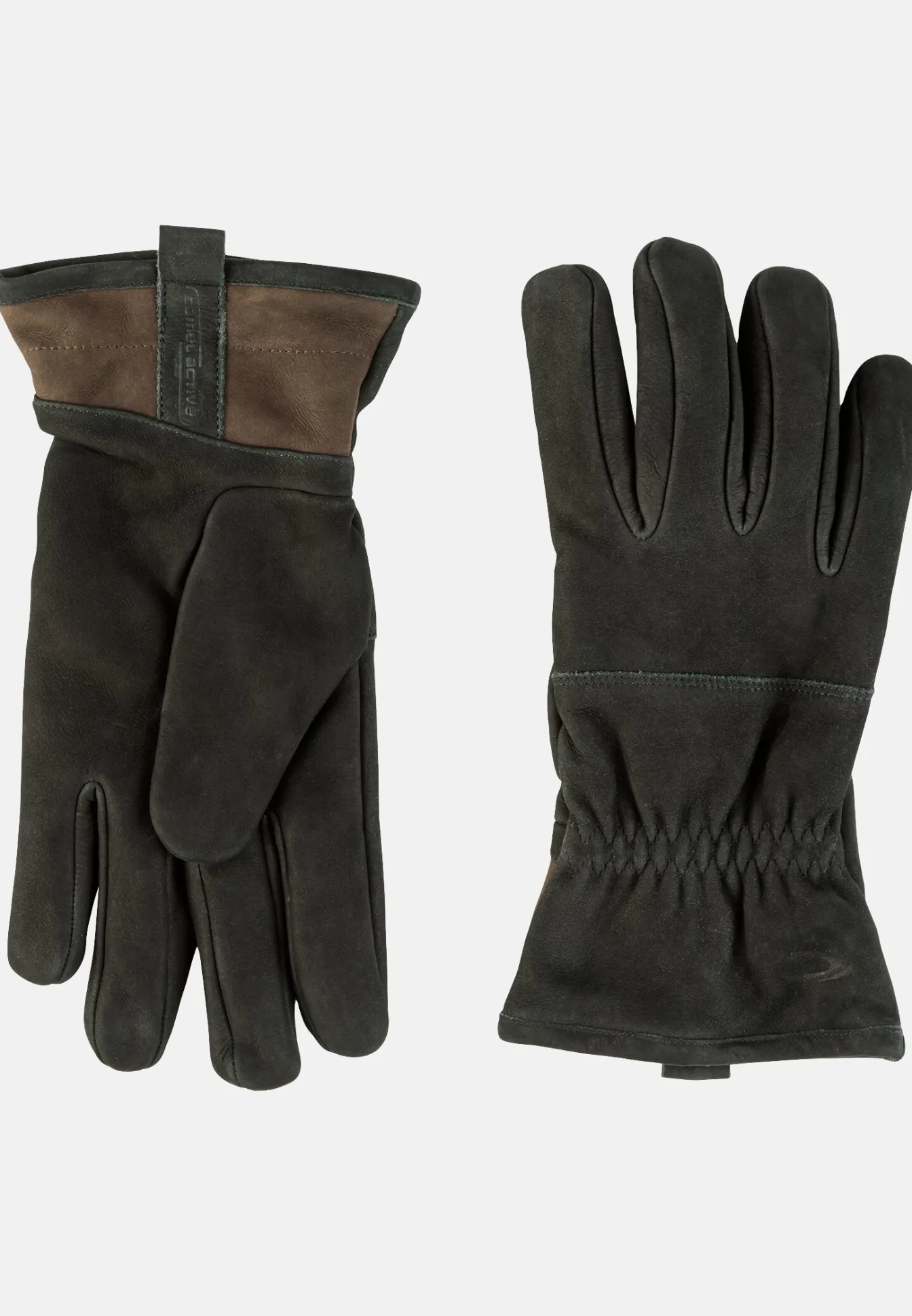 Herren Camel Active Handschuhe^Lederhandschuhe in markanter Optik
