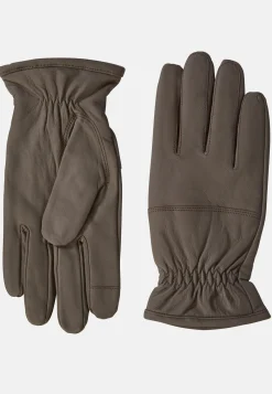 Herren Camel Active Handschuhe^Lederhandschuhe mit Screen-Tab Funktion