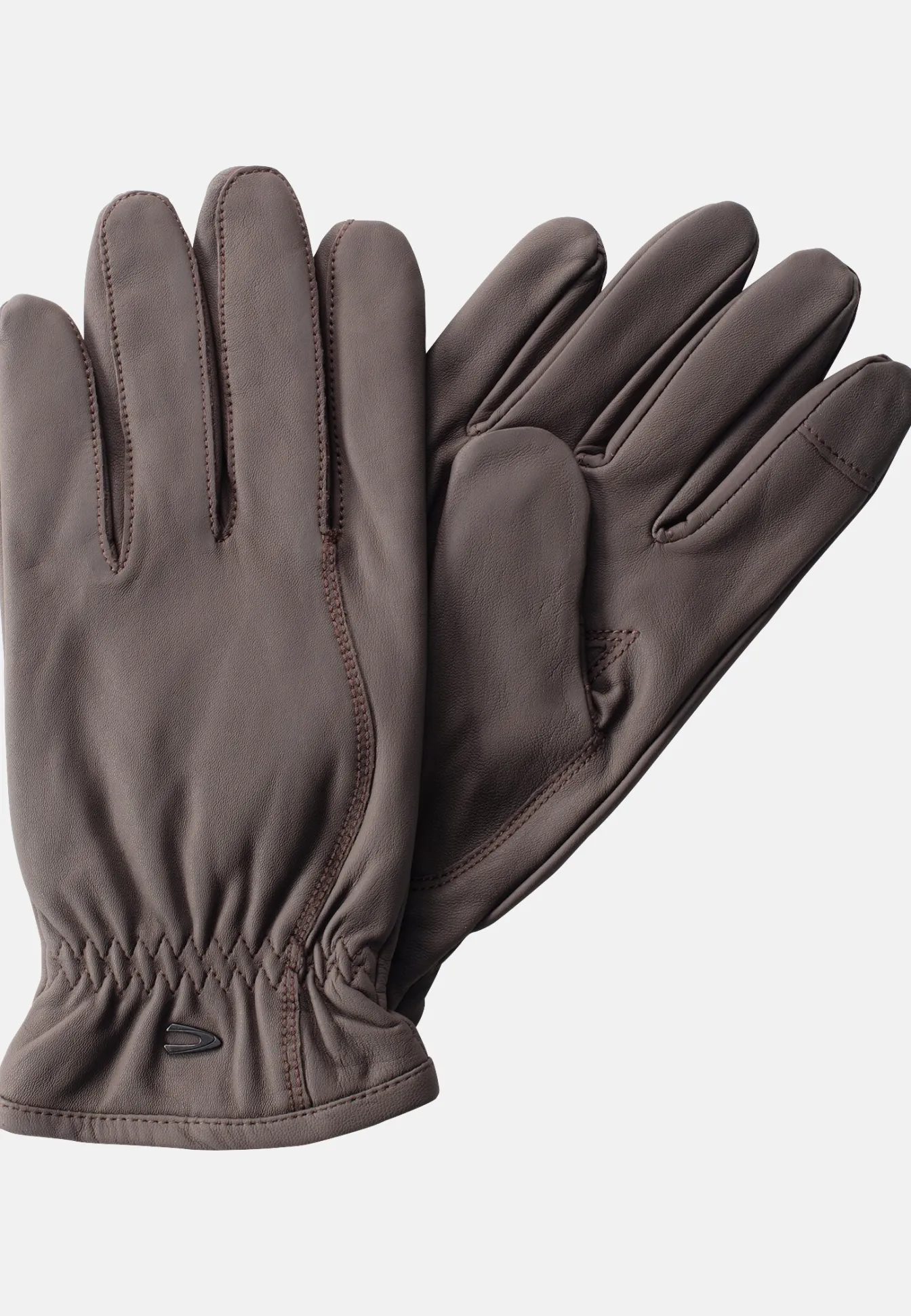 Herren Camel Active Handschuhe^Lederhandschuhe mit Touchscreen-Funktion