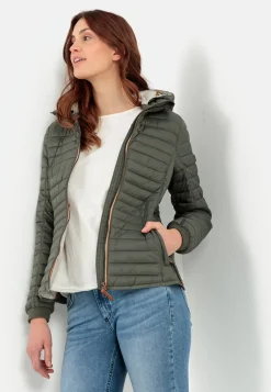 Damen Camel Active Jacken & Westen^Leicht wattierte Steppjacke aus recyeltem Polyamid