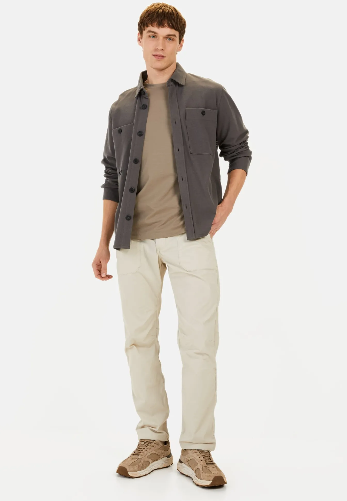 Herren Camel Active Hosen^Leichte Chino im Relaxed Fit