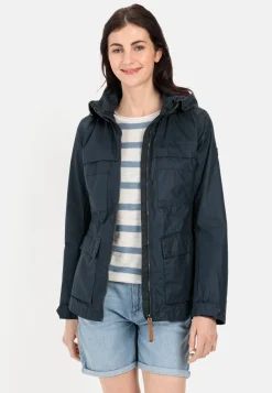 Damen Camel Active Jacken & Westen^Leichte Jacke aus reiner Baumwolle im Vintage Look