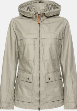 Damen Camel Active Jacken & Westen^Leichte Jacke aus reiner Baumwolle im Vintage Look