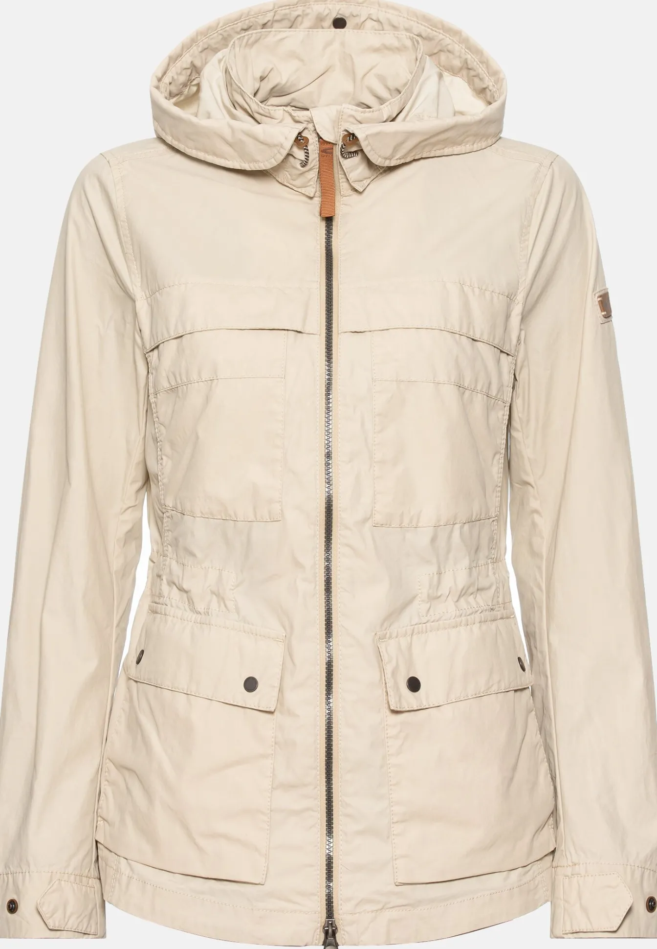 Damen Camel Active Jacken & Westen^Leichte Jacke mit abnehmbarer Kapuze