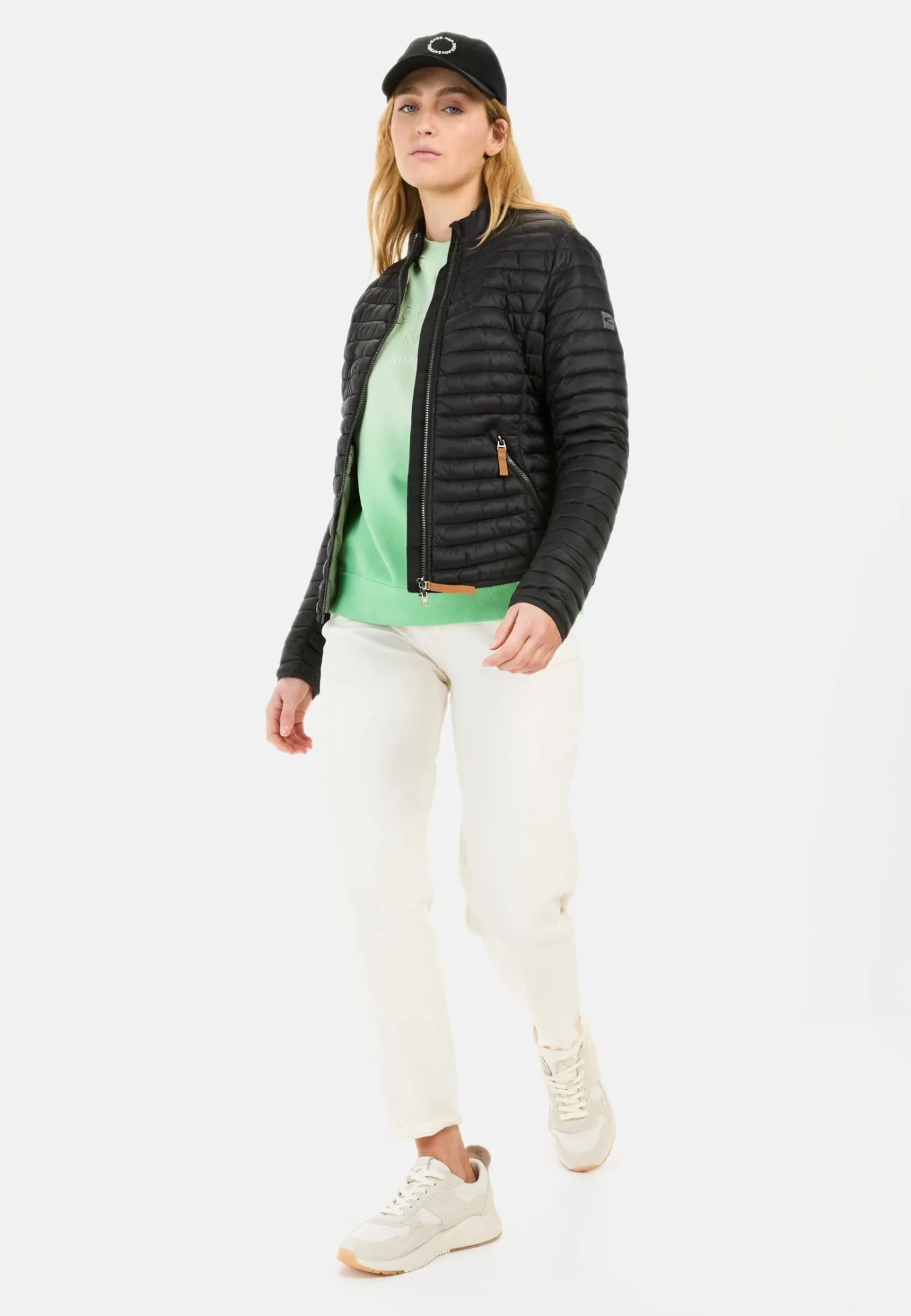 Damen Camel Active Jacken & Westen^Leichte Steppjacke aus recyceltem Polyamid