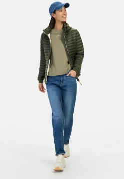 Damen Camel Active Jacken & Westen^Leichte Steppjacke aus recyceltem Polyamid