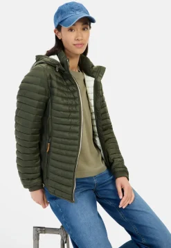 Damen Camel Active Jacken & Westen^Leichte Steppjacke aus recyceltem Polyamid