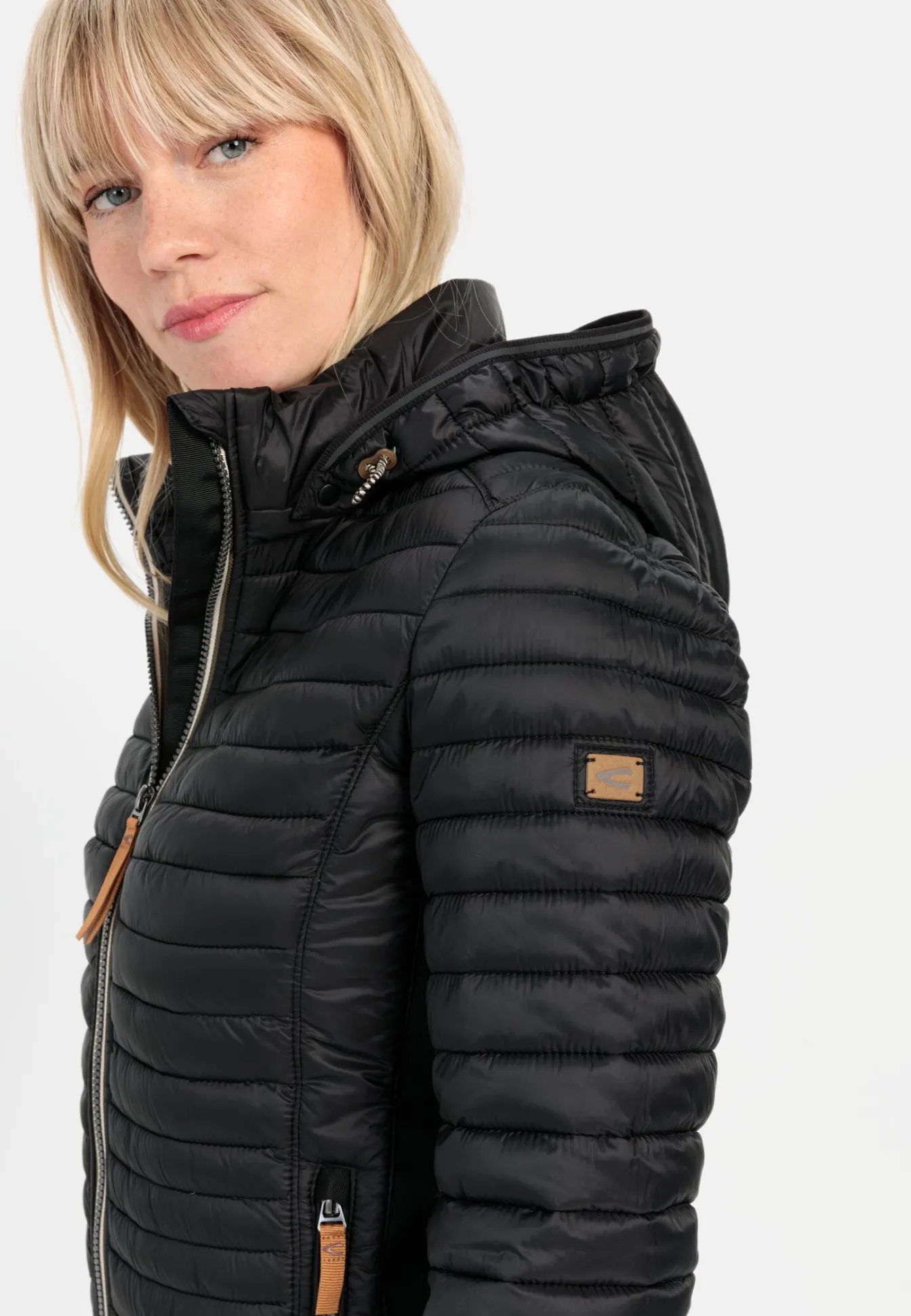 Damen Camel Active Jacken & Westen^Leichte Steppjacke aus recyceltem Polyamid