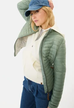 Damen Camel Active Jacken & Westen^Leichte Steppjacke aus recyceltem Polyamid