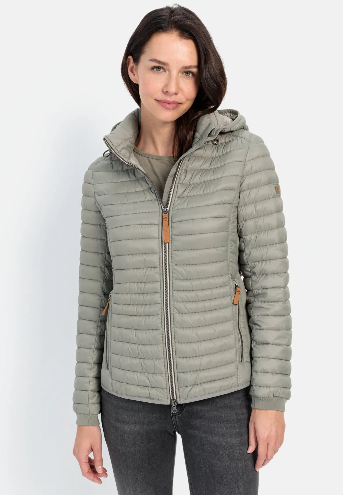 Damen Camel Active Jacken & Westen^Leichte Steppjacke aus recyceltem Polyamid