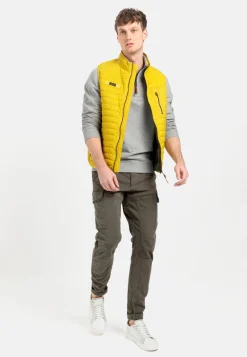 Herren Camel Active Jacken & Westen^Leichte Steppweste aus recyceltem Polyamid