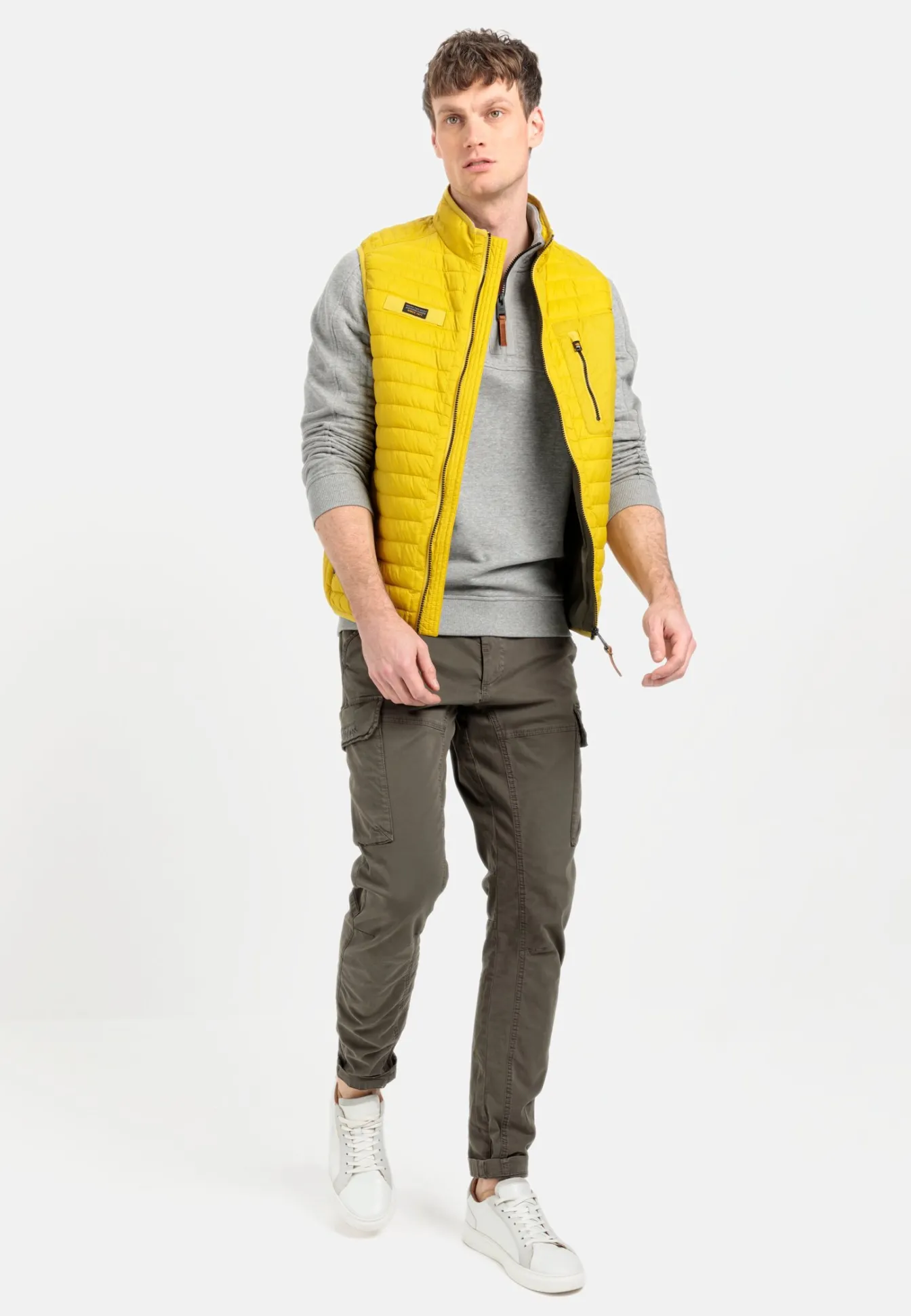 Herren Camel Active Jacken & Westen^Leichte Steppweste aus recyceltem Polyamid
