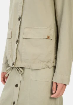 Damen Camel Active Overshirts|Jacken & Westen^Leichter Blazer aus einem Leinenmix