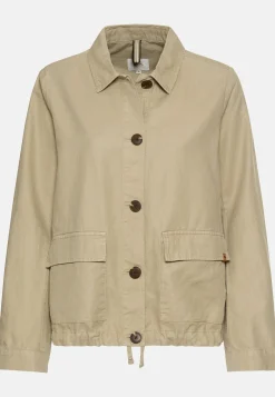 Damen Camel Active Overshirts|Jacken & Westen^Leichter Blazer aus einem Leinenmix