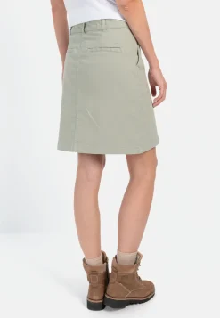 Damen Camel Active Röcke^Leichter Jeans Rock aus Baumwollmix