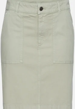 Damen Camel Active Röcke^Leichter Jeans Rock aus Baumwollmix