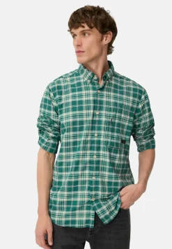 Herren Camel Active Hemden^Leichtes Karohemd mit Quick Dry Funktion
