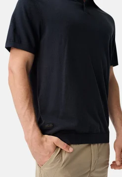 Herren Camel Active T-Shirts & Polos^Leichtes Strick-Polo aus reiner Baumwolle