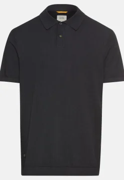 Herren Camel Active T-Shirts & Polos^Leichtes Strick-Polo aus reiner Baumwolle