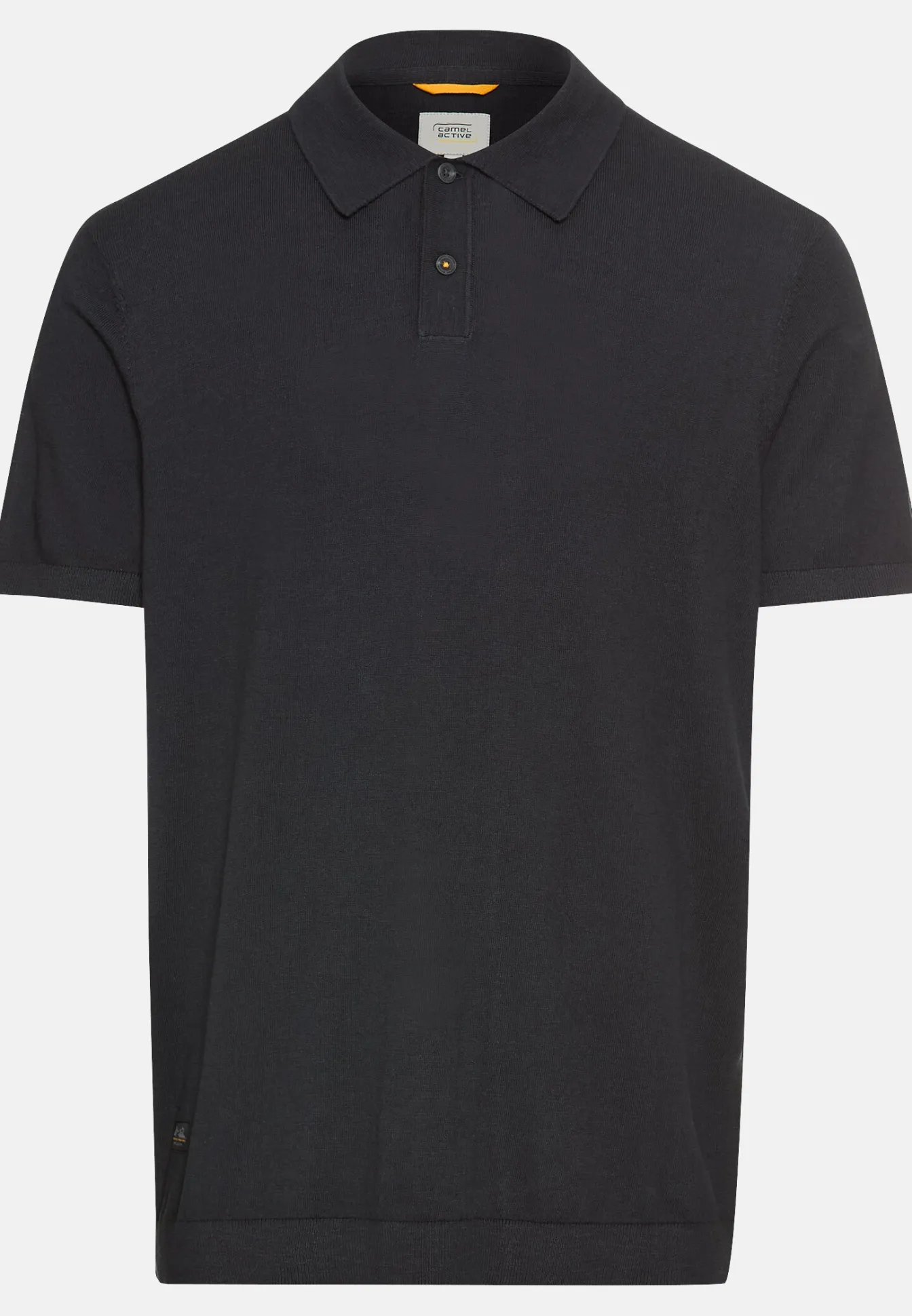 Herren Camel Active T-Shirts & Polos^Leichtes Strick-Polo aus reiner Baumwolle
