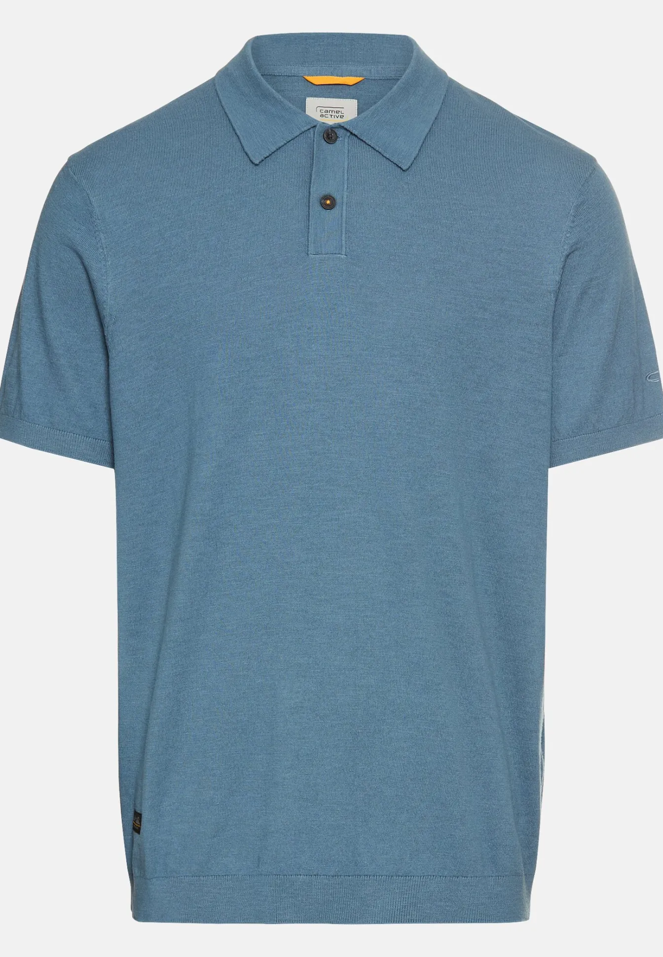 Herren Camel Active T-Shirts & Polos^Leichtes Strick-Polo aus reiner Baumwolle