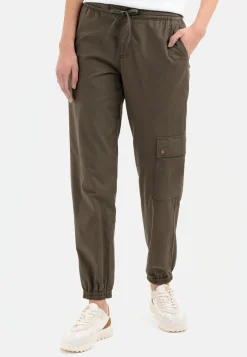 Damen Camel Active Hosen^Loose fit Cargo mit Kordelzug