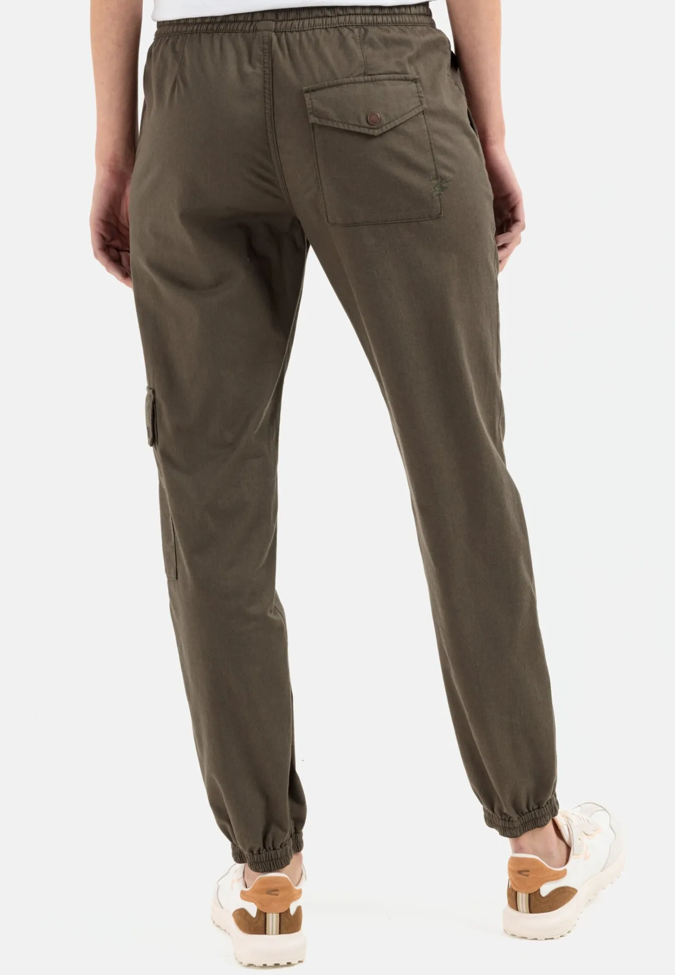Damen Camel Active Hosen^Loose fit Cargo mit Kordelzug