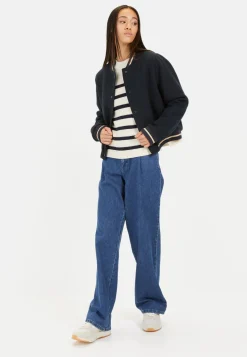 Damen Camel Active Hosen^Loose Fit Denim aus reiner Baumwolle
