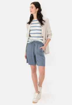 Damen Camel Active Hosen^Loose Fit Leinenshorts