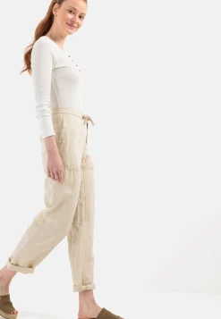 Damen Camel Active Hosen^Loose Fit Workerhose mit TENCEL™ Lyocell