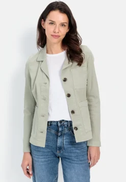 Damen Camel Active Jacken & Westen^Lässiger Blazer mit aufgesetzten Taschen